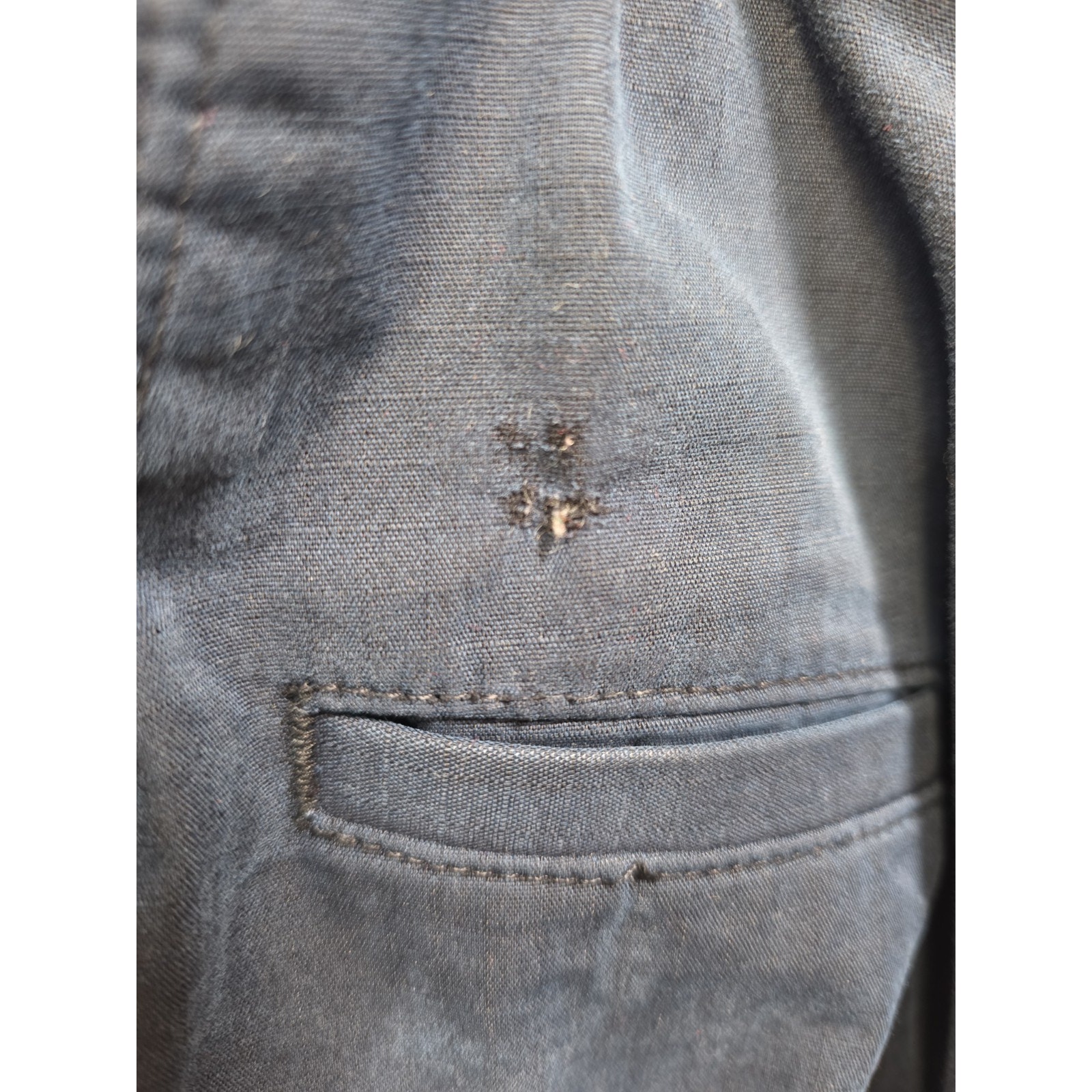 5 11 Tactical Pants Mens 30 X 30 Rip Stop Cargo Workwear Blue — image 6 of 8